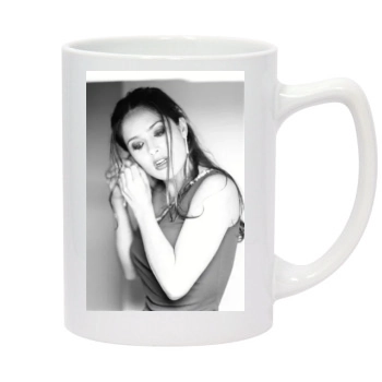 Salma Hayek 14oz White Statesman Mug