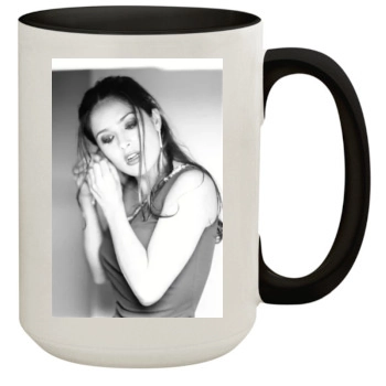 Salma Hayek 15oz Colored Inner & Handle Mug