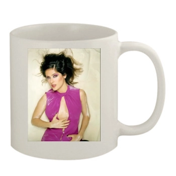 Salma Hayek 11oz White Mug