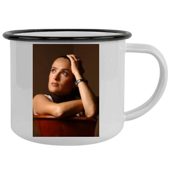 Salma Hayek Camping Mug