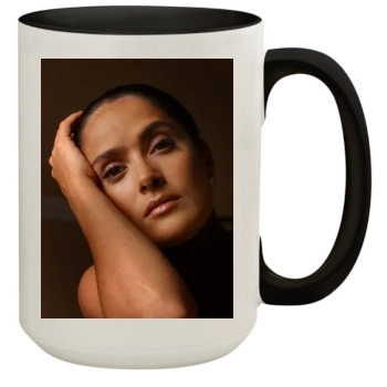 Salma Hayek 15oz Colored Inner & Handle Mug