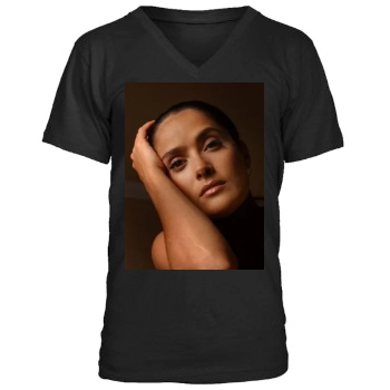 Salma Hayek Men's V-Neck T-Shirt