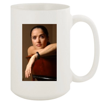 Salma Hayek 15oz White Mug