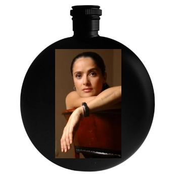 Salma Hayek Round Flask