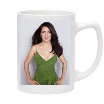 Salma Hayek 14oz White Statesman Mug