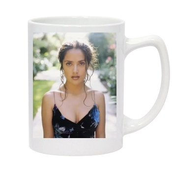 Salma Hayek 14oz White Statesman Mug