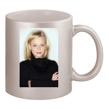 Samantha Mathis 11oz Metallic Silver Mug