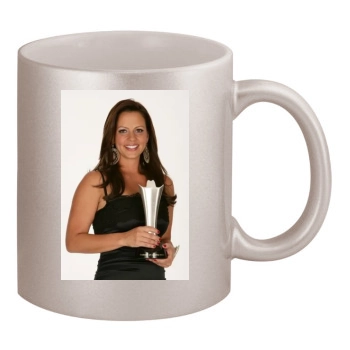 Sara Evans 11oz Metallic Silver Mug