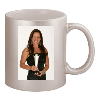 Sara Evans 11oz Metallic Silver Mug