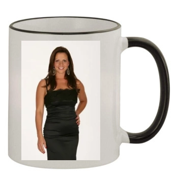 Sara Evans 11oz Colored Rim & Handle Mug