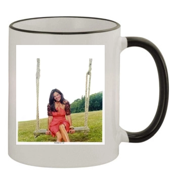 Sara Evans 11oz Colored Rim & Handle Mug