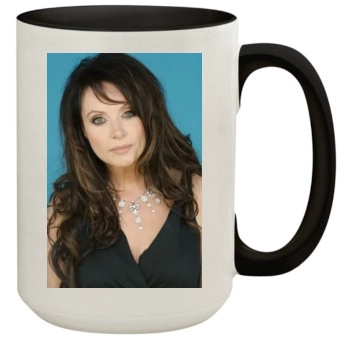 Sarah Brightman 15oz Colored Inner & Handle Mug