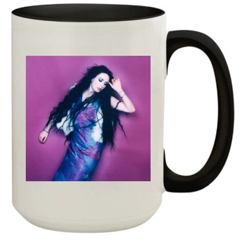 Sarah Brightman 15oz Colored Inner & Handle Mug