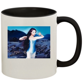 Sarah Brightman 11oz Colored Inner & Handle Mug