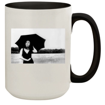 Sarah Brightman 15oz Colored Inner & Handle Mug