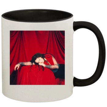 Sarah Brightman 11oz Colored Inner & Handle Mug