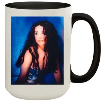 Sarah Brightman 15oz Colored Inner & Handle Mug