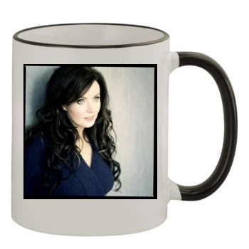 Sarah Brightman 11oz Colored Rim & Handle Mug