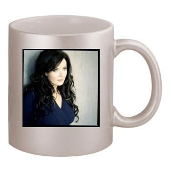 Sarah Brightman 11oz Metallic Silver Mug