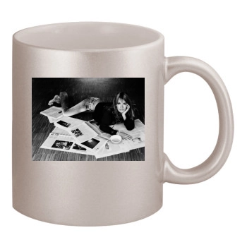 Sarah Connor 11oz Metallic Silver Mug