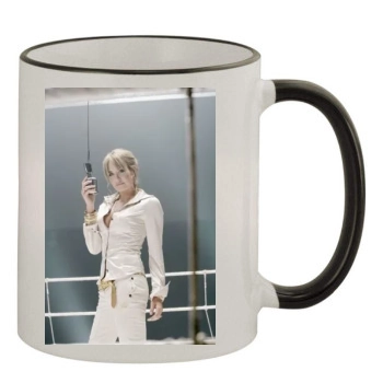 Sarah Connor 11oz Colored Rim & Handle Mug