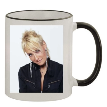 Sarah Connor 11oz Colored Rim & Handle Mug