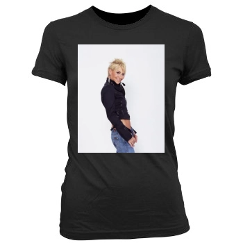 Sarah Connor Women's Junior Cut Crewneck T-Shirt