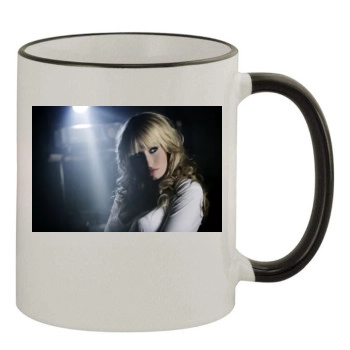 Sarah Connor 11oz Colored Rim & Handle Mug