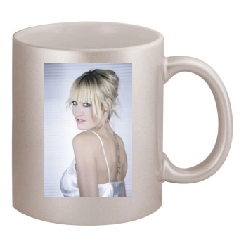 Sarah Connor 11oz Metallic Silver Mug