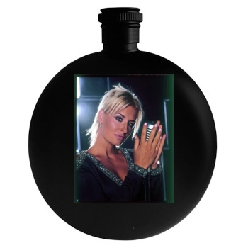 Sarah Connor Round Flask