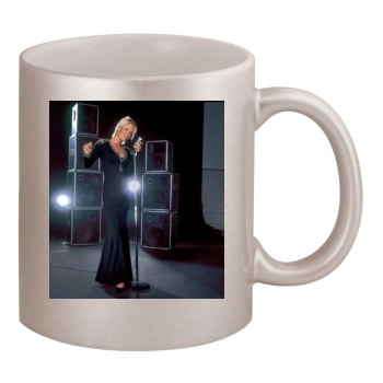 Sarah Connor 11oz Metallic Silver Mug