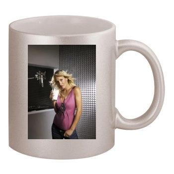 Sarah Connor 11oz Metallic Silver Mug