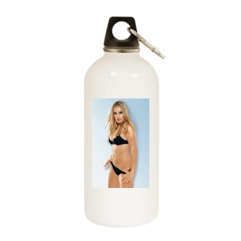 Sarah Connor White Water Bottle With Carabiner