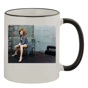 Sarah Connor 11oz Colored Rim & Handle Mug