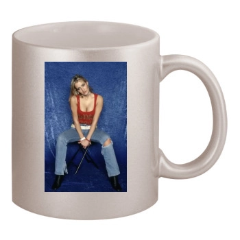 Sarah Connor 11oz Metallic Silver Mug