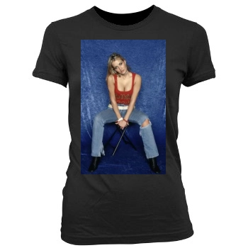 Sarah Connor Women's Junior Cut Crewneck T-Shirt