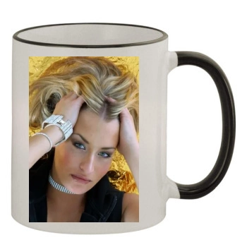 Sarah Connor 11oz Colored Rim & Handle Mug