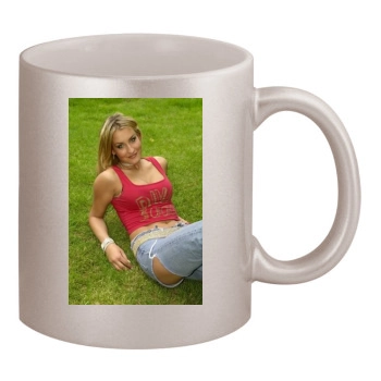 Sarah Connor 11oz Metallic Silver Mug