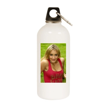 Sarah Connor White Water Bottle With Carabiner