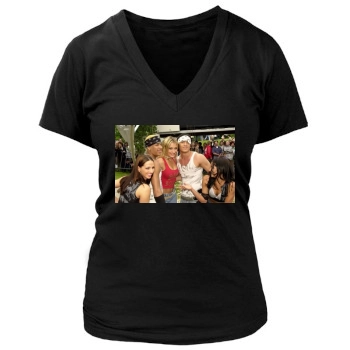 Sarah Connor Women's Deep V-Neck TShirt