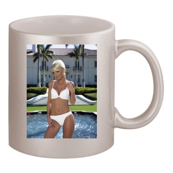 Sarah Harding 11oz Metallic Silver Mug