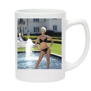 Sarah Harding 14oz White Statesman Mug