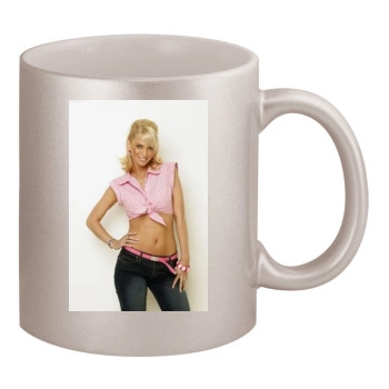 Sarah Harding 11oz Metallic Silver Mug