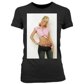 Sarah Harding Women's Junior Cut Crewneck T-Shirt