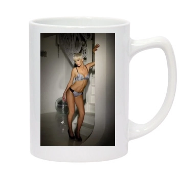 Sarah Harding 14oz White Statesman Mug