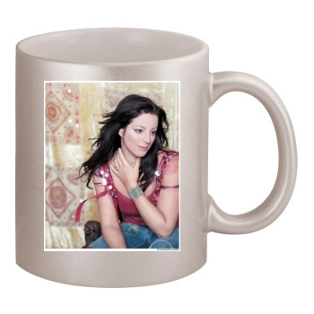 Sarah McLachlan 11oz Metallic Silver Mug