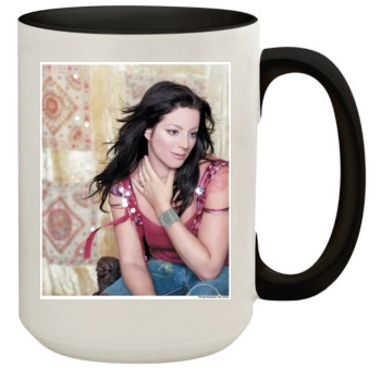 Sarah McLachlan 15oz Colored Inner & Handle Mug