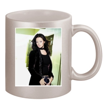 Sarah McLachlan 11oz Metallic Silver Mug