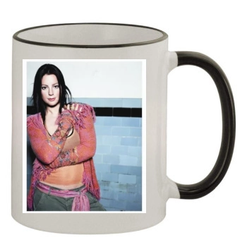 Sarah McLachlan 11oz Colored Rim & Handle Mug