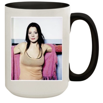 Sarah McLachlan 15oz Colored Inner & Handle Mug